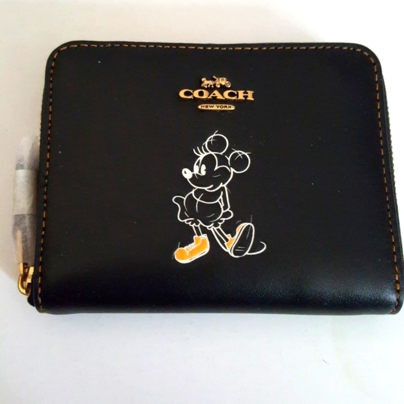 COACH MICKEY MOUSE WALLET - Picture 1 of 11